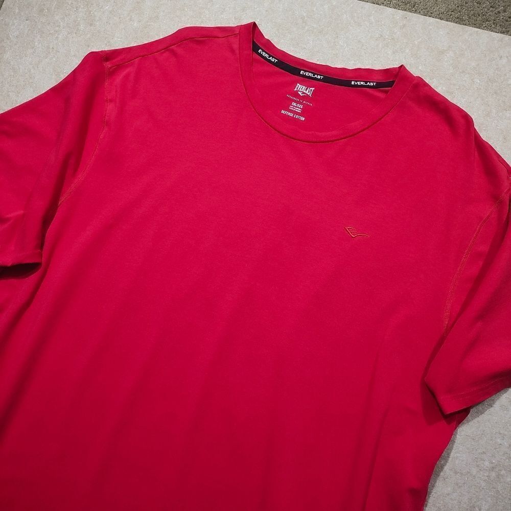 Everlast Men's Red Short Sleeve Shirt #6